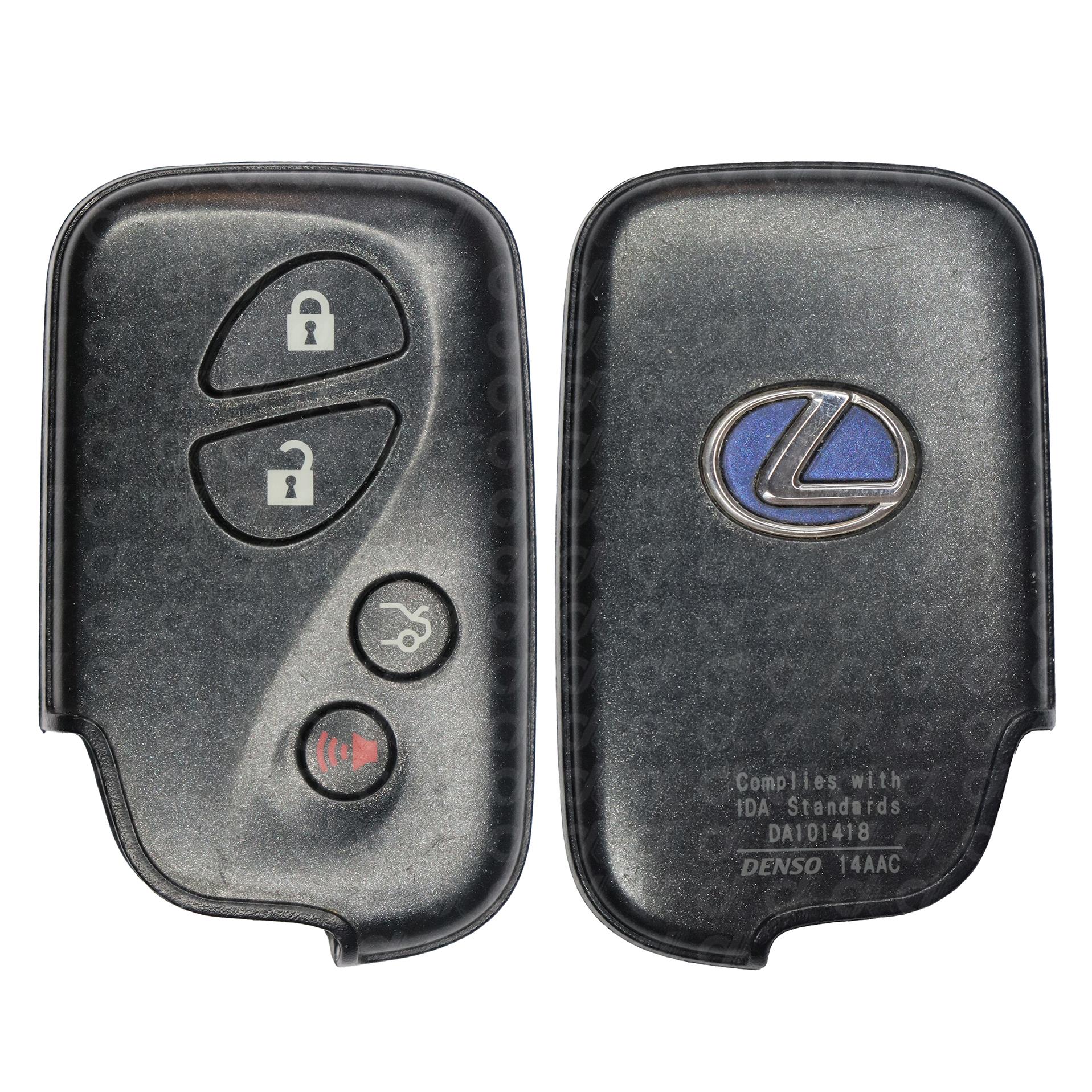 thumbnail image 2 of Genuine Lexus Blank Key Shell – Black – For ES GS IS LS RX SC – 89072-33540 / 04873-33010 2 of 6